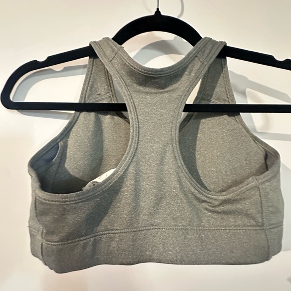 Nike Women's Dri-FIT Silver Sports Bra - Picture 3 of 6